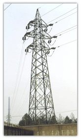 power transmission line tower