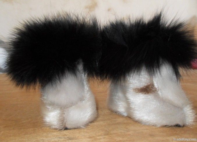 fur slipper