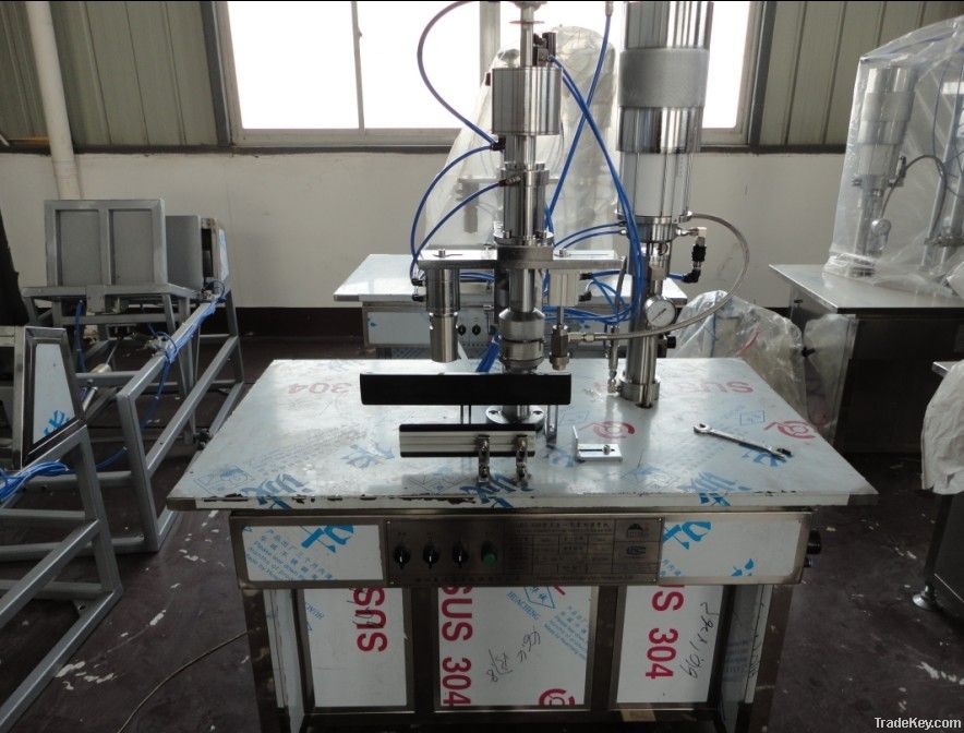 manual aerosol filling machine