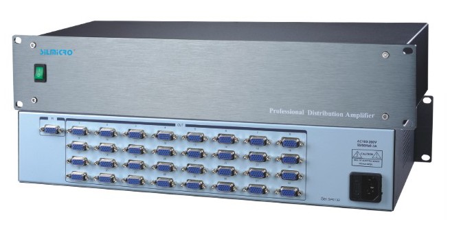 1 Input and 32 Output VGA Distribution Amplifier