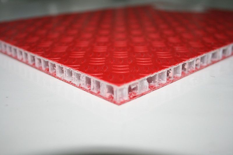 antislip Fiberglass reinforced pp honeycomb panel