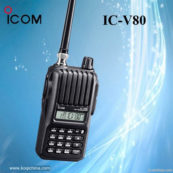 ICOM IC-V80 Portable Ham Amateur Radios 14km Talk Range