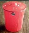 Plastic waste bin