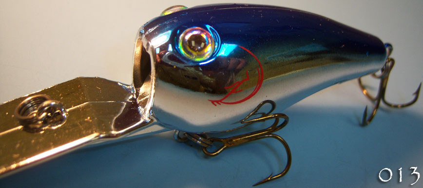 BLUE CHROME ACTION MINNOW-New from Action Lures!!