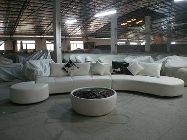 leather sofa