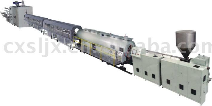 HDPE gas-supply pipe production line