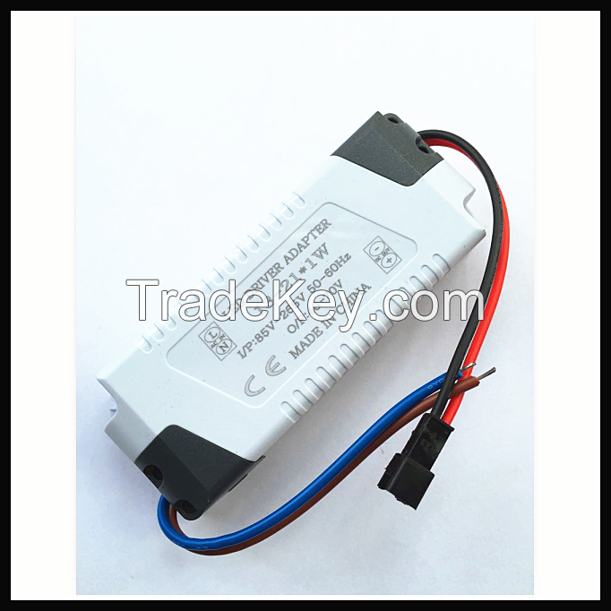 External LED Ceiling Light Driver 8-25W 300MA Input Voltage 180-265V output Voltage 24-80VDC