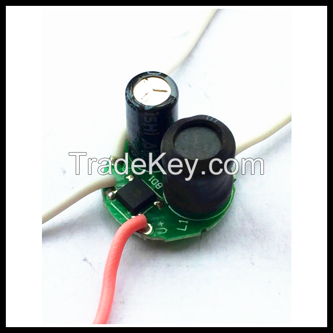 LED Filament Bulb Driver 1-5W 300MA Input Voltage 170-265V output Voltage 21-80VDC Current 60mA