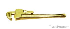 Non-sparking Wrench, Anti-spark Pipe Wrench, American Type Pipe Wrench