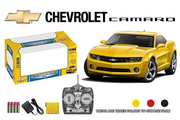 1:24 CHEVROLET CAMARO - Licenced Remote Controlled Cars