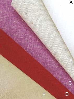 Flax(Linen)/Rayon Slub Fabric for Garments