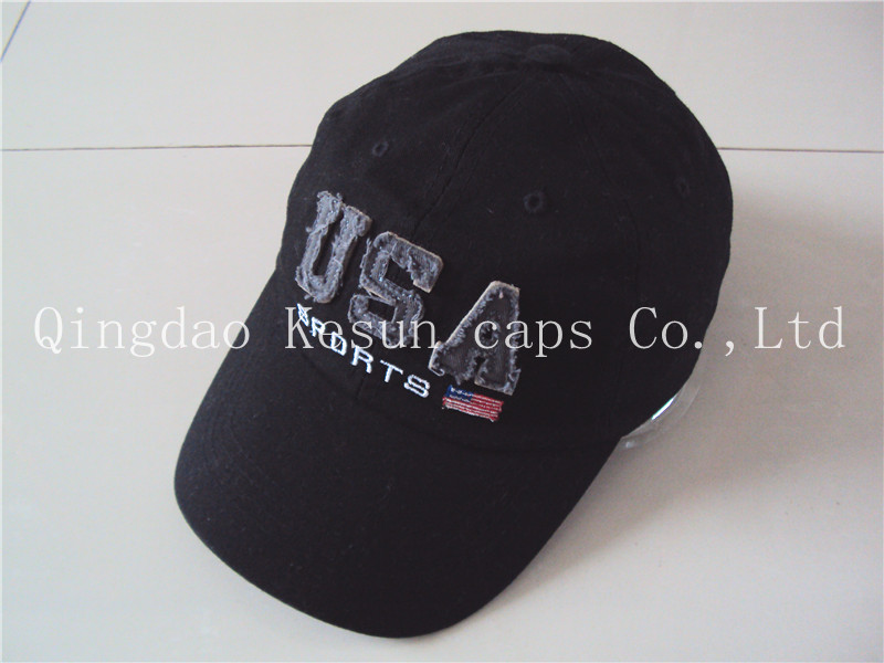 USA washed cap, 100%cotton cap