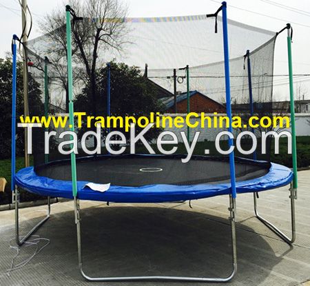 16ft Trampoline With Enclosure