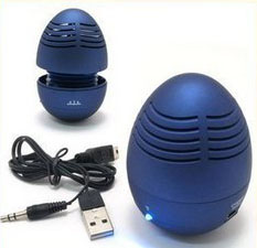 egg digital speakers, mini digital music boxes