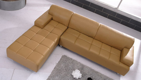 Real Leather Sofa