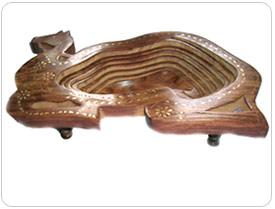 Wooden Carved Fruit tray