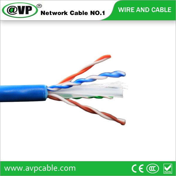 AVP best price 4 pr 23AWG 0.56mm Utp cat6 cables OEM