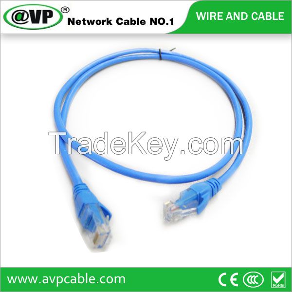 Cat5e/Cat6 utp/ftp/stp patch cord RJ45 1m/2m/5m