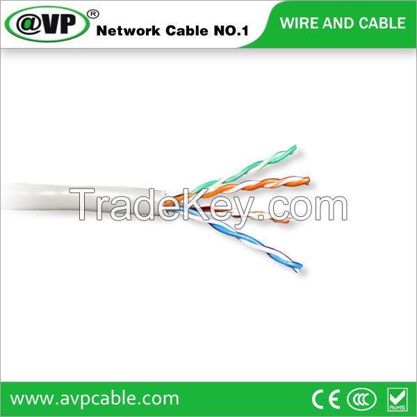Cat5E UTP/FTP/STP/SFTP 24AWG Lan Cables OEM