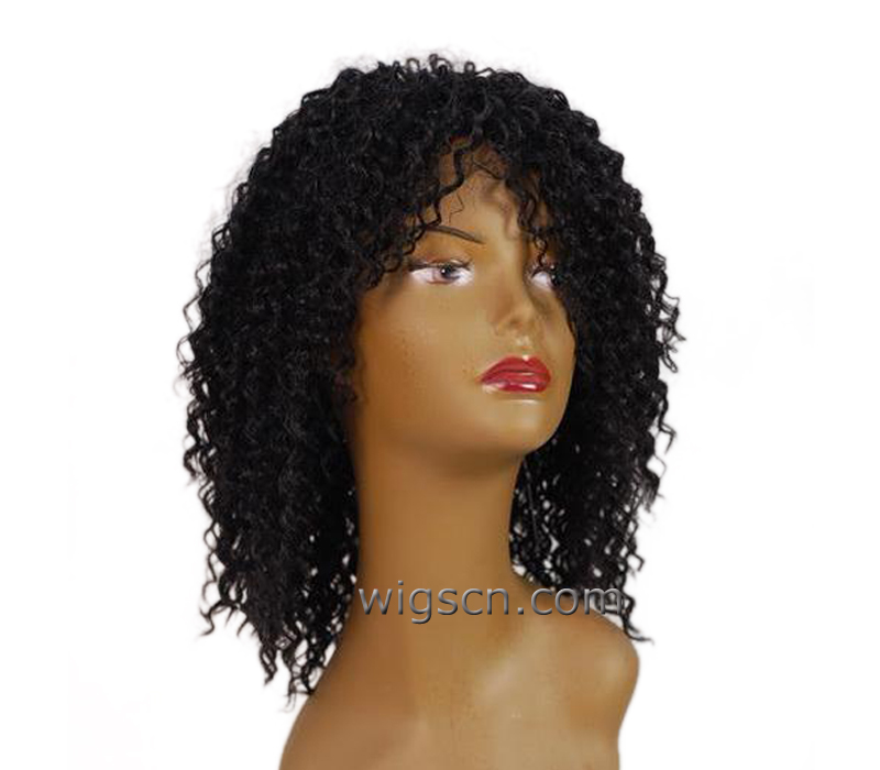 synthetic or human hair wigs