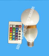 LED RGB Color Changing  Bulb