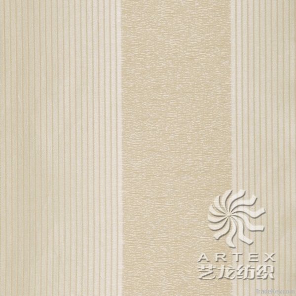 Stripe textile wallpaper
