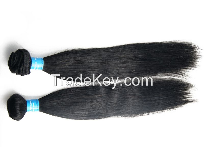 Peruvian straight hair weave