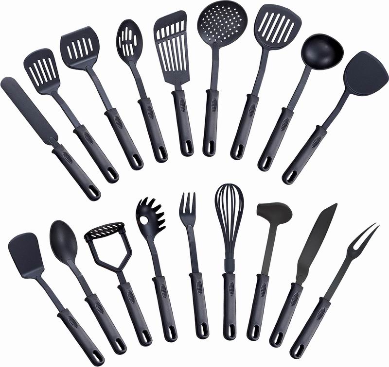 Nylon Utensil Plastic Handle