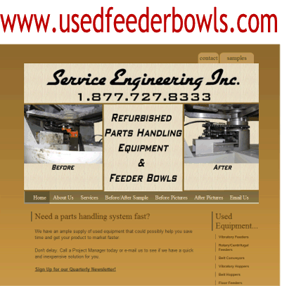 Parts Handling Feeder Bowls