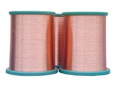 Enamelled aluminium wire