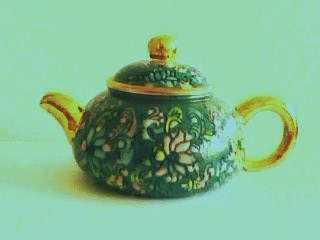 Sell Color purple clay Teapot 016