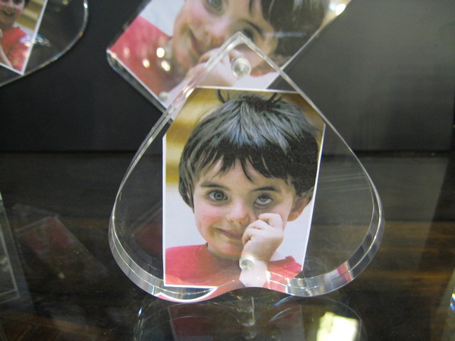 acrylic photo frame