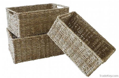 straw basket for storage