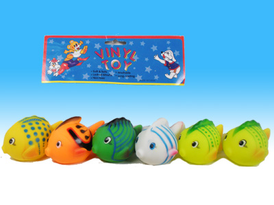 soft plastic fish/plastic toy/promotion toy/kid toy