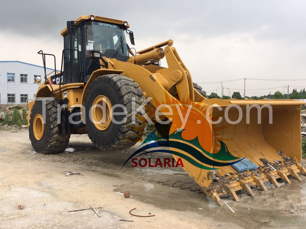 used original China Caterpillar 966H wheel loader for sale