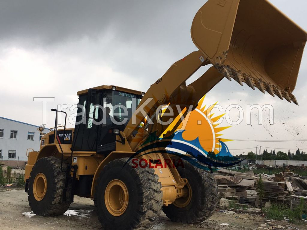 used original China Caterpillar 966H wheel loader for sale