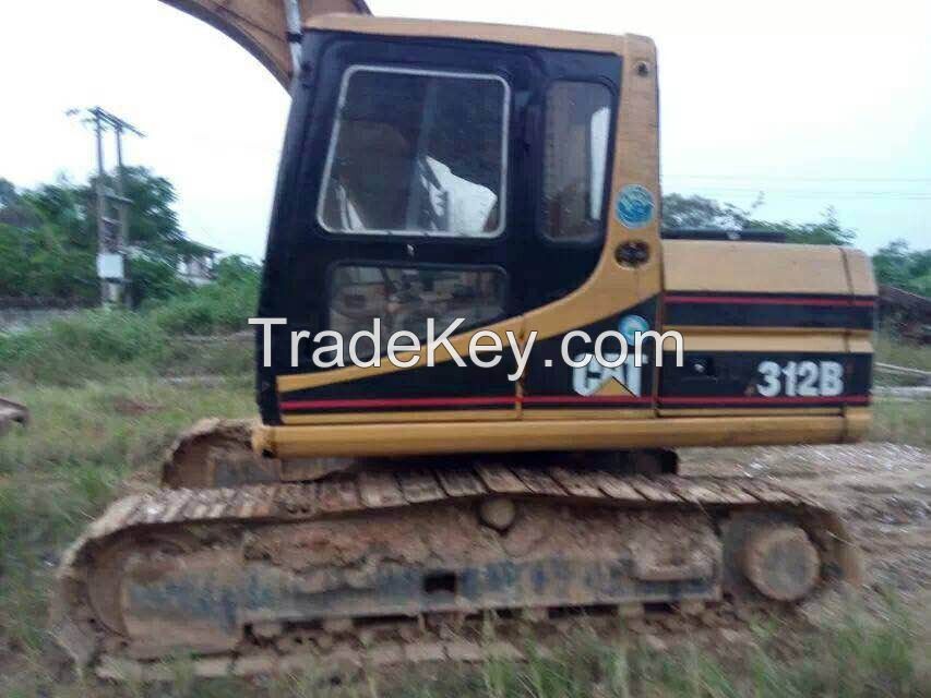 used original Japan Caterpilla 312B crawler excavator for sale