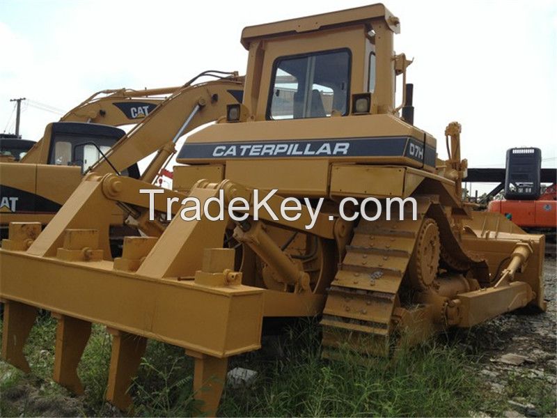 used original Japan Caterpillar D7H bulldozer for sale