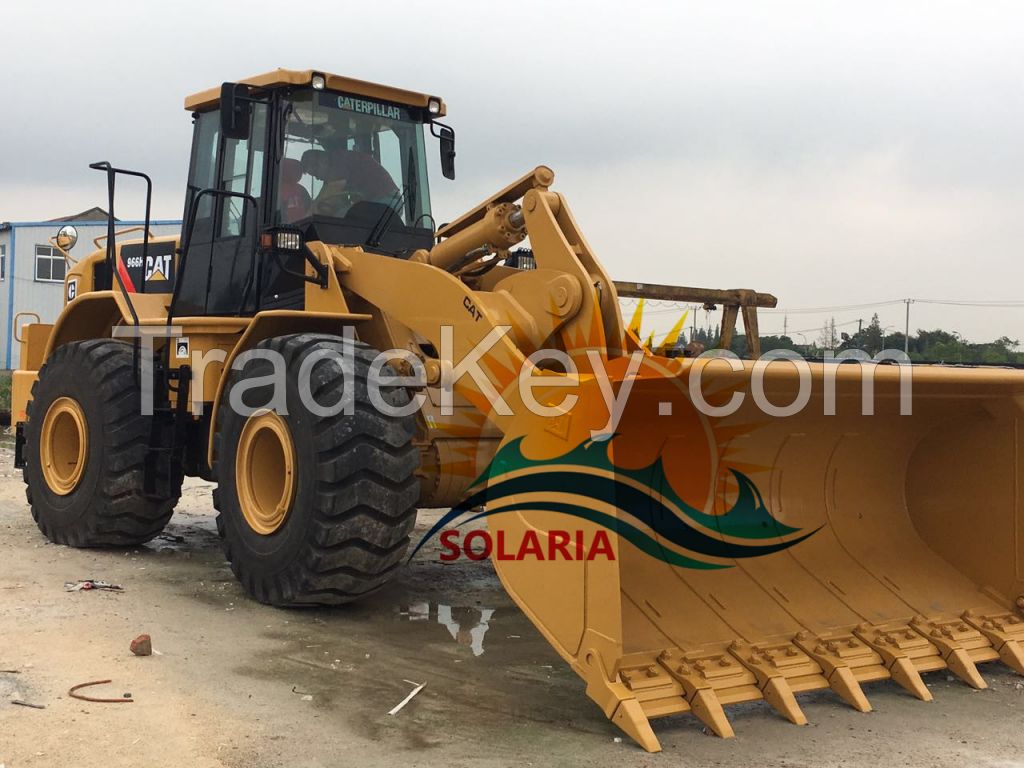 used original China Caterpillar 966H wheel loader for sale