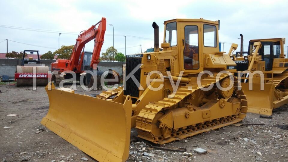 used original Japan Caterpillar D5M crawler bulldozer for sale