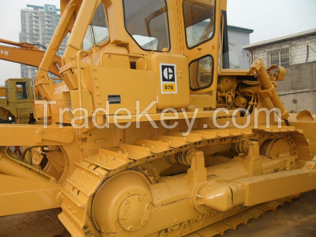 used original Japan Caterpillar D7G crawler bulldozer for sale