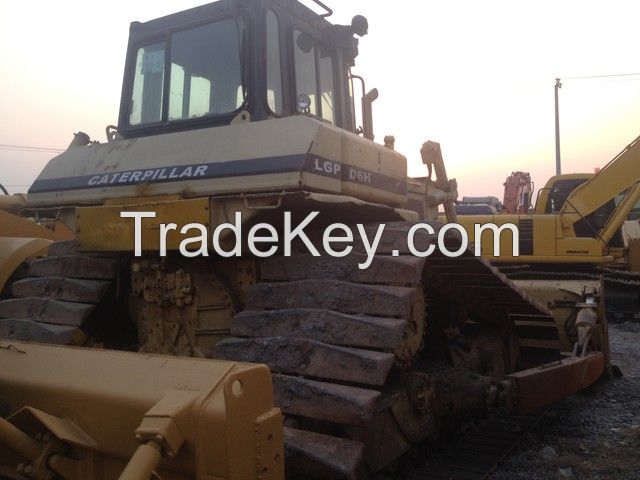 used original Japan Caterpillar D6H LGP crawler bulldozer for sale