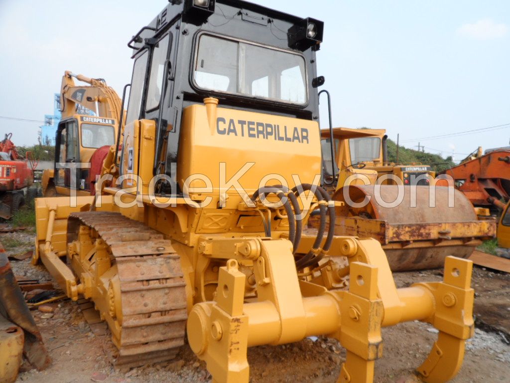 used original Japan Caterpillar D6D crawler bulldozer for sale
