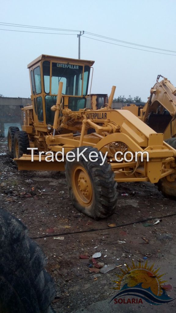 used original Japan Caterpillar 12G motor grader for sale