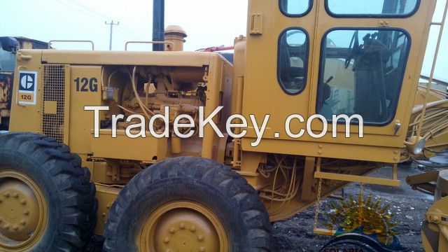 used original Japan Caterpillar 12G motor grader for sale