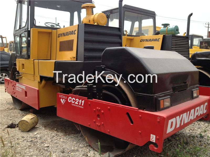 used original Sweden Dynapac CC211 road roller for sale