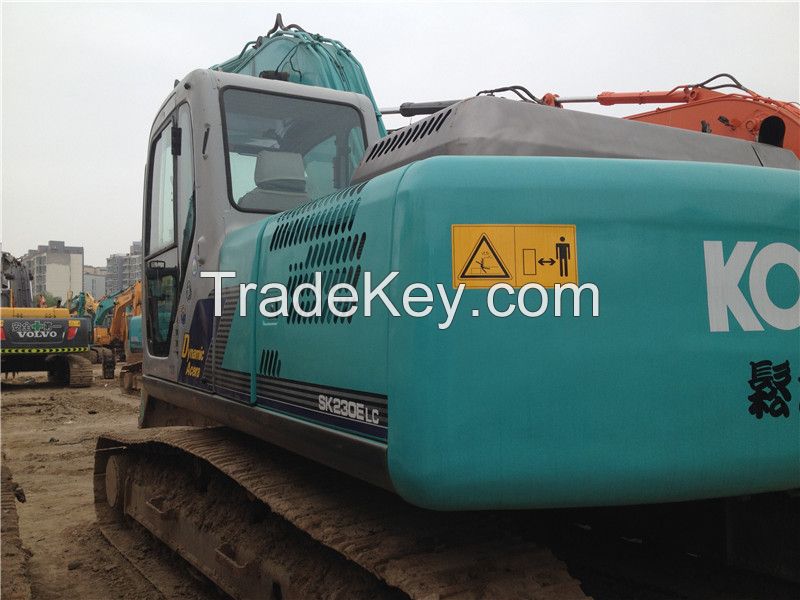 used original Japan Kobelco SK230ELC crawler excavator for sale