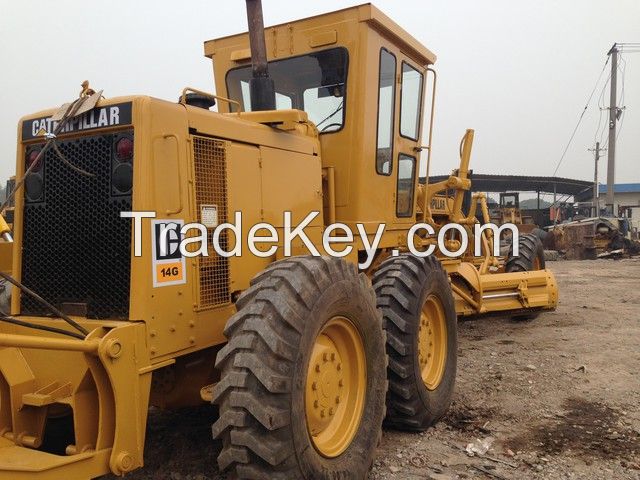 used original Japan Caterpillar 14G motor grader for sale