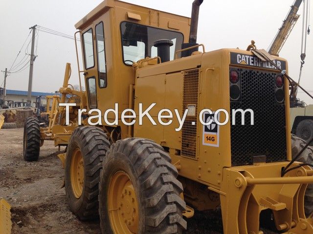 used original Japan Caterpillar 14G motor grader for sale