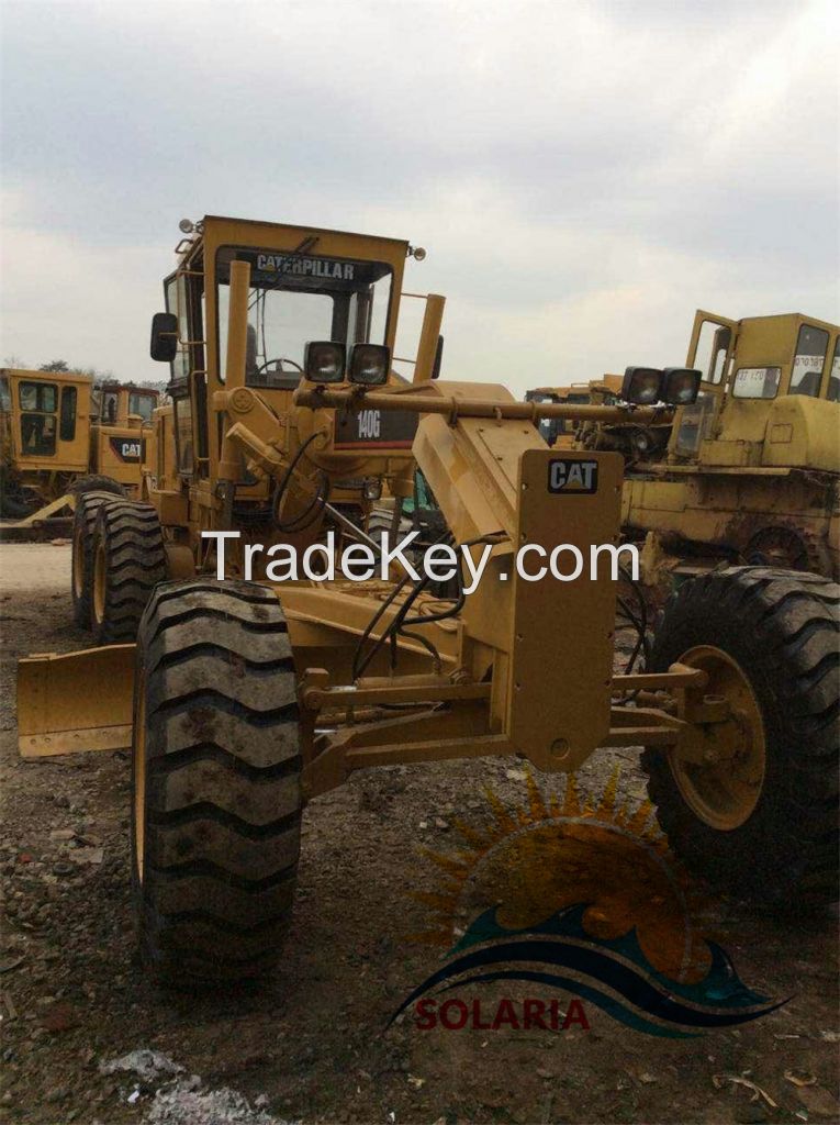 used original Japan Caterpillar 140G motor grader for sale